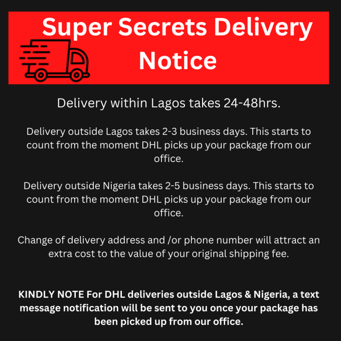 Delivery Notice !!!